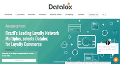 Desktop Screenshot of datalex.com