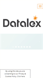 Mobile Screenshot of datalex.com